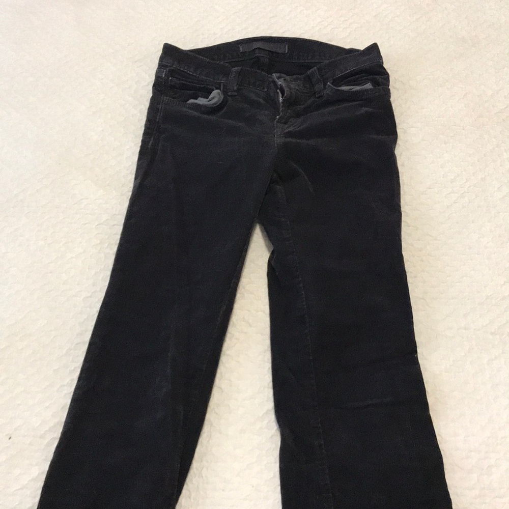 Corduroys in navy by J Brand